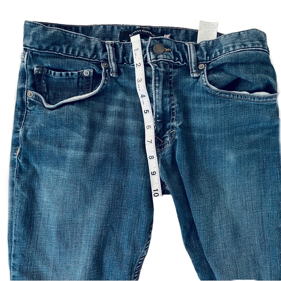 Banana Republic Slim Men’s Jeans Dark Blue Waist Sz32 /30 - Picture 4 of 11